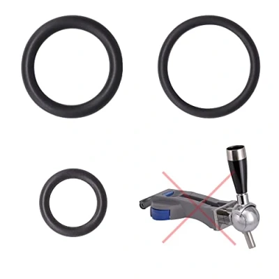 Imagen de Junta, juntas tóricas, kit de mantenimiento compatible con Philips Perfect Draft sistema dispensación cerveza HD3600 HD3610 HD3620 HD3720 incluye grifo, barril y mango