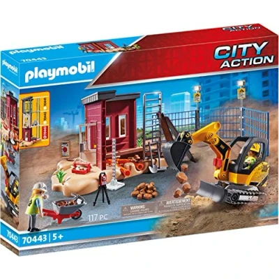 Imagen de PLAYMOBIL City Action 70443 Mini Excavadora, A Partir de 5 Años
