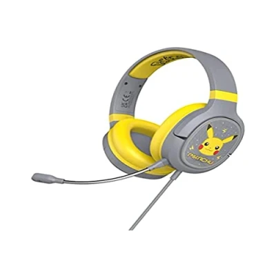 Imagen de OTL Technologies Pokémon Pikachu Grey Pro G1 Auriculares para Juegos
