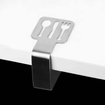Imagen de Sujeta Manteles de Mesa Exterior, 4Pcs Soporte Mantel Acero Inoxidable, Clips para Ajustables Pinza, Abrazaderas Jardin Picnic Boda Restaurante Terraza(Vajilla)