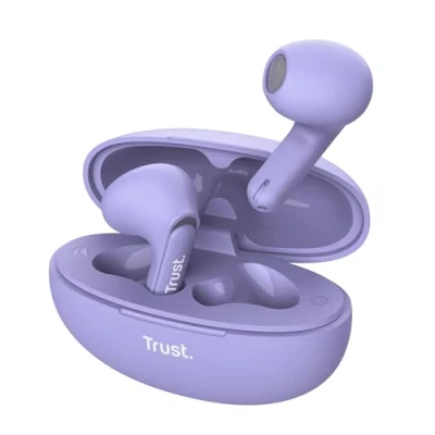 Imagen de Trust Yavi Enc Earphones Violeta