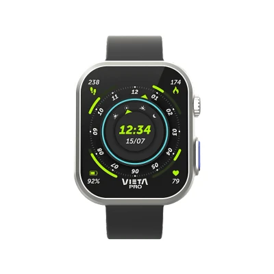 Imagen de Smartwatch Vieta Extrem 3, AMOLED 1.96&quot;, Aleación de zinc, Bluetooth, Autonomía 240 h, IP67, Negro