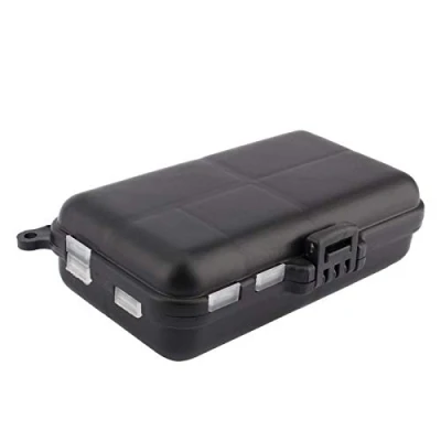 Imagen de caja de plástico 9 compartimentos para aparejos pesca, pesca port¡§¡étiles, anzuelos, cebos equipo
