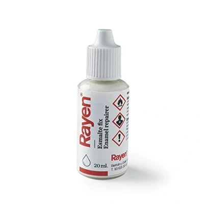 Imagen de Rayen 6165.01 Fix, Esmalte acrílico, Blanco, 8x2,5x2,5 cm 20 ml