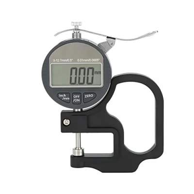 Imagen de Calibre de Grosor Digital para Herramienta medici¨®n Hilo Piel Papel 0?¨C?12.7?mm Alcance 0.01?mm Precisi¨®n