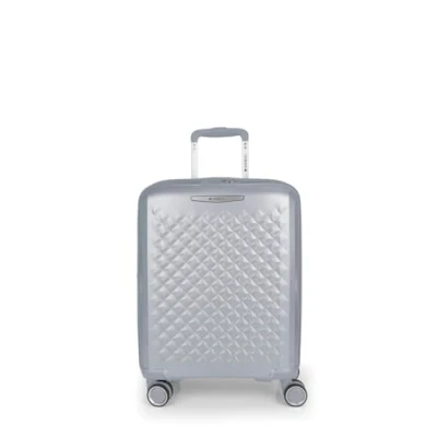 Imagen de Gabol Queens 4 Rollen Kabinentrolley MIT Dehnfalte Trolley, Talla: One Size, Plata