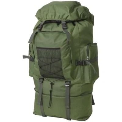 Imagen de vidaXL Mochila Militar XXL Muy Rezistente Capacidad 100 L de Color Verde Oliva