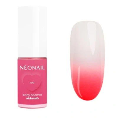 Imagen de NEONAIL Baby Boomer Airbrush Neon Orange Quick Ombre Spray Polvo Para Uñas en Rojo Red 5g