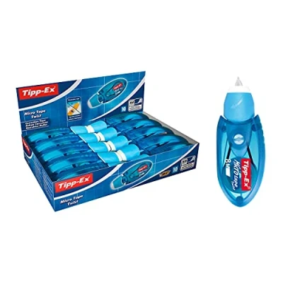 Imagen de Cinta Correctora TIPP EX Micro Tape Twist Azul Plástico (10 Piezas) Unidades)