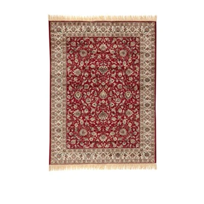 Imagen de ABC Tappeti Alfombra Farshian Hereke Rojo/Barro 100 x 140 cm