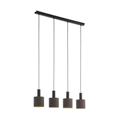 Imagen de Eglo CONCESSA 1 lámpara colgante, 60 W, marrón oscuro