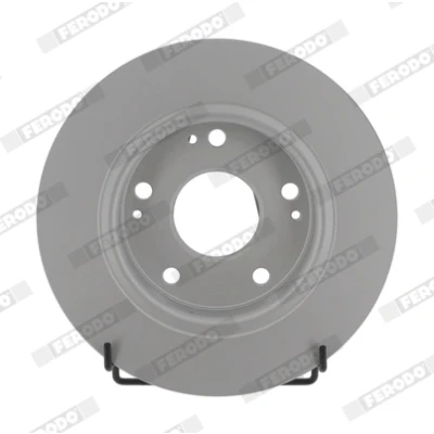 Imagen de FERODO Disco de freno 260mm 9mm 5 12.8 macizo revestido DDF3179C 42510TEAT01 Discos freno,