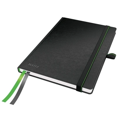 Imagen de Leitz 44770095 Cuaderno (A5, de cuadros), color negro