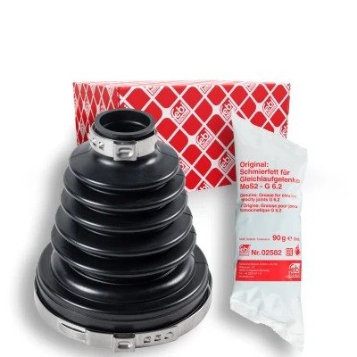 Imagen de FEBI BILSTEIN 173230 Fuelle Palier Eje delantero, lado de engranaje Termoplástico FORD: C Max 2, FOCUS 3, 3 Turnier