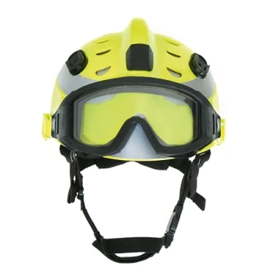 Imagen de Dräger HPS 3500 Set Casco de Seguridad Premium Ajustable con Gafas Amarillo para Obras, minería, Bomberos y Operaciones Emergencia.