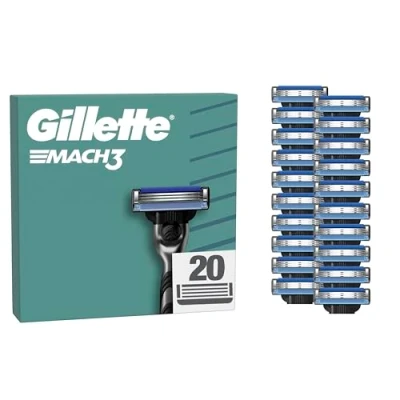 Imagen de Gillette Mach3 Base Recambio Para Maquinillas De Afeitar Hombre, 20