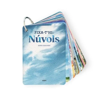 Imagen de Fixa t&#039;hi: núvols: Petita guia per iniciar se en l’observació dels núvols (Infantil juvenil)