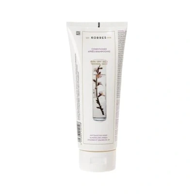 Imagen de Acondicionador Natural KORRES Almendra y Linaza (cabello seco) 200ml Sin siliconas ni parabenos, Apto para Veganos, No testado en animales