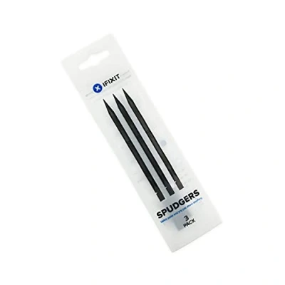 Imagen de iFixit Set de 3 spudgers, Juego espátulas antiestáticas Nylon y Fibra Vidrio para Abrir Reparar aparatos electrónicos