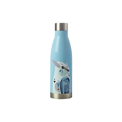 Imagen de Maxwell &amp; Williams Pete Cromer Botella Térmica de Agua con Diseño Cucaburra Acero Inoxidable 18/10, 500 ml Verde
