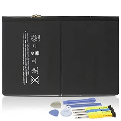 Imagen de K KYUER A1484 Tablet Batería Compatible with iPad 5 6 7 A1822 A1823 A1893 A1954 A2197 A2200 A2198 A2199 Air A1474 A1475 A1476 MD785LL/A MD786LL/A MD787LL/A MF539LL/A MF534LL/A MF532LL/A MR7G2LL/A