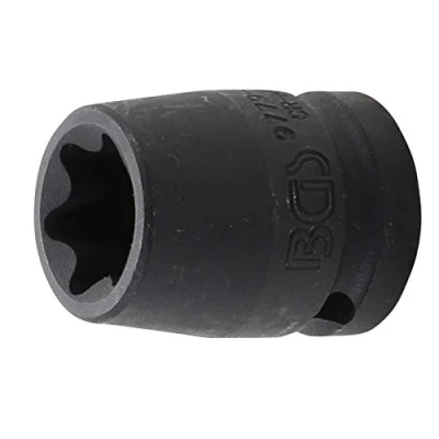 Imagen de BGS 9779 22 Llave de vaso impacto E Torx 12,5 mm (1/2&quot;) E22