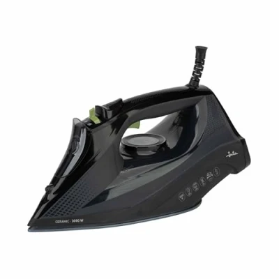 Imagen de JATA JEPL2401 Plancha de Ropa 3000 W. Suela Cerámica. Golpe Vapor 220 g. Vertical. Función Autolimpieza. Antigoteo. Antical. Depósito: 450 ml