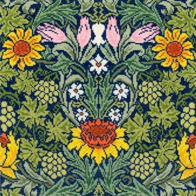 Imagen de Bothy Threads Kamaca XAC4 Kit de punto cruz (31 x 31 cm), diseño girasoles
