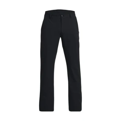 Imagen de Under Armour UA Tech Tapered Pant pantalón largo de golf para hombre, deporte elástico con forma cónica, color negro/negro