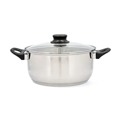 Imagen de Quid Habitat Cacerola Acero Inoxidable 26x12,5cm 620cl