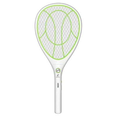 Imagen de Walizard Raqueta Matamoscas Electrica Mata Mosquitos: Moscas Insectos Electrico Antimosquitos Fly Killer Bug Zapper 3000V USB Recargable