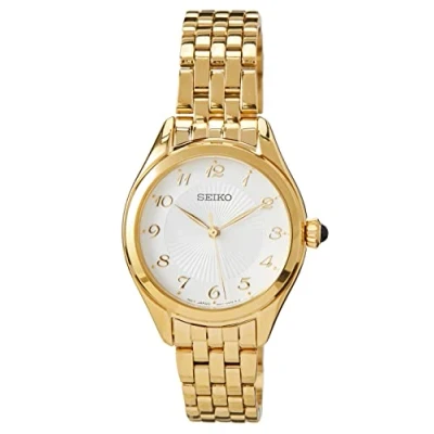 Imagen de Seiko Reloj Analógico para Mujeres de Cuarzo con Correa en Metal SUR384P1