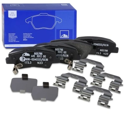 Imagen de ATE 13.0460 5786.2 Juego de pastillas freno con avisador acústico desgaste Chapa antichirridos accesorios HYUNDAI: Tucson, ix35, Sonata V