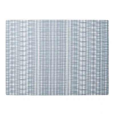 Imagen de APS 60582 Manteles individuales de silicona, lavable, antimanchas y antideslizante, 45 x 33 cm, 1 unidad, color azul claro