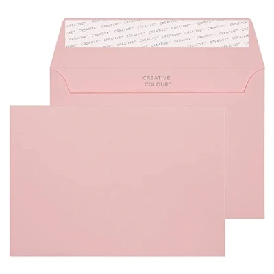 Imagen de Blake Creative Colour Sobres (C6, 114 x 162 mm, 120 g/m², cierre autoadhesivo, 500 unidades), color rosa