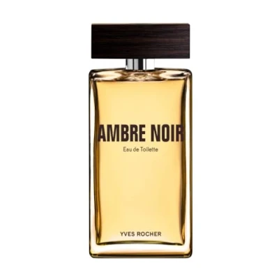 Imagen de Yves Rocher AMBRE NOIR Agua de Colonia para Hombre Elegancia y Masculinidad Notas Amaderadas Sensuales 100 ml