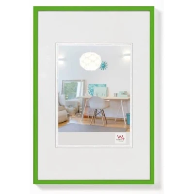 Imagen de walther design KV015K New Lifestyle marco de fotos plástico, 10x15 cm, verde hierba
