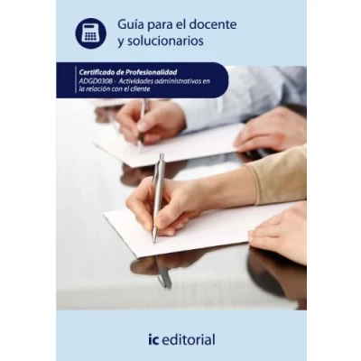 Imagen de Guia docente actividades administrativas en la relacion con