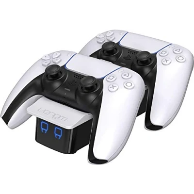 Imagen de Venom PS5 Controller Twin Docking Station White (PS5)