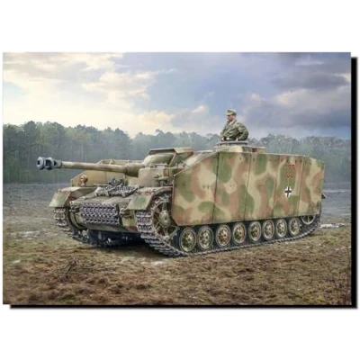 Imagen de Italeri 0223 1:35 DT. SD.Kfz.167 Sturmgeschütz IV modelismo, Kit, Modelo de Soporte, Manualidades, Hobby, Pegar, Kit plástico, Fiel al Detalle, Tanque, Militar, Multicolor