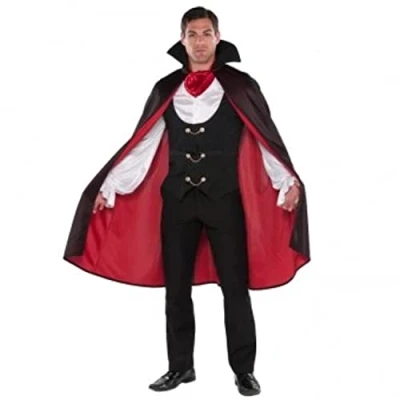 Imagen de amscan Disfras A La Moda Vampire Disfraz, Liso, Multicolor, übergröße (997729)