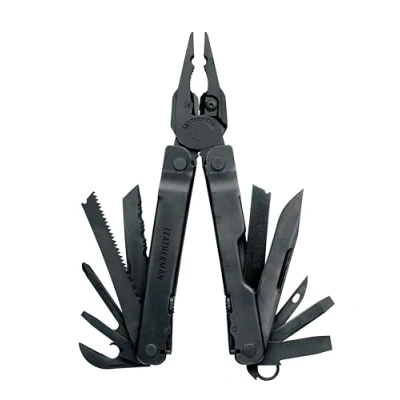 Imagen de LEATHERMAN LT300B, Super Tool 300 Multiherramienta de bricolaje, Unisex, Negro, Talla única