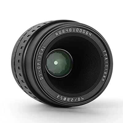 Imagen de Tartisan Objetivo macro de 40 mm F2.8 APS C MF para cámaras Fuji X Mount A1 A10 M1 M2 H1 T1 T10 T2 T20 T3 T4 T100 T200 T30 PR01 XS10 y más negro.