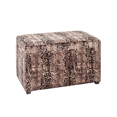 Imagen de HAKU Möbel Pecho Motivo, MDF, Tejido Textil Dim.: AN 65 cm x AL 42 P 40 cm, Estilo: Moderno