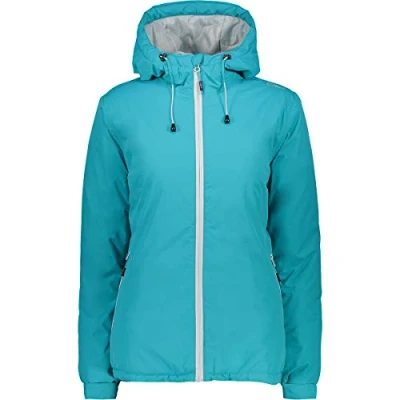 Imagen de CMP Chaqueta ripstop de mujer con capucha fija, curazao, XXS