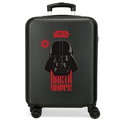 Imagen de Star wars Squad Darh Vader Maleta de Cabina Negro 38x55x20 cms Rígida ABS Cierre combinación Lateral 35L 2 kgs 4 Ruedas Dobles Equipaje Mano