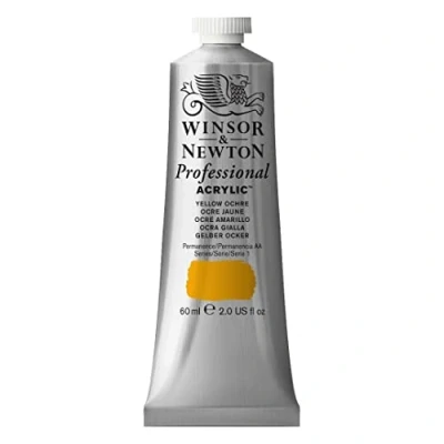 Imagen de Winsor &amp; Newton Professional Acrylic Pintura Acrílica en Tubo, Amarillo (Yellow Ochre), 60 ml