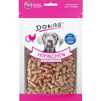 Imagen de Dokas Snack Premium sin Gluten en práctico tamaño para Perros Ideal Entrenamiento