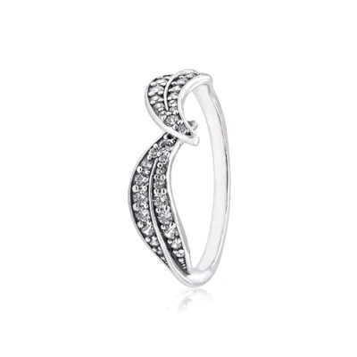 Imagen de PANDORA Anillo en plata de ley Hojas Brillantes 199533 C01 58 MUJER