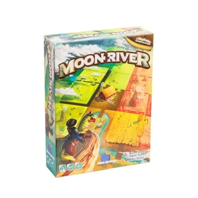 Imagen de Blue Orange Moon River Juego de mesa y reflexión (juego reflexión) azulejos a partir 8 años (CSGKINGDOMMOON)